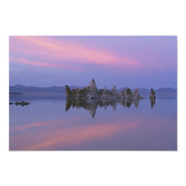 Foto Pôr do sol no Mono Lake, CA. (Frente)