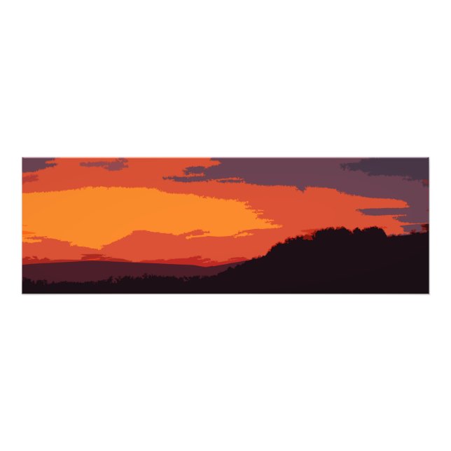 Foto pôr do sol simplificado (Frente)
