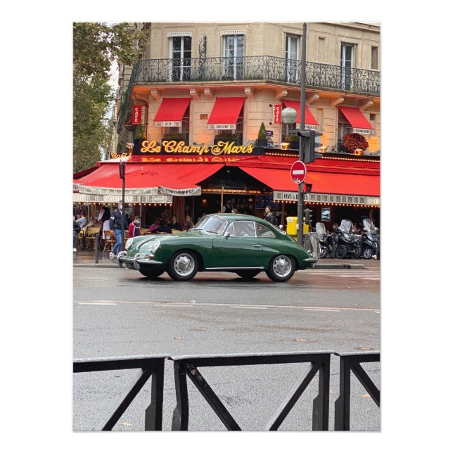 Foto Porsche 356 em Paris, França (Frente)