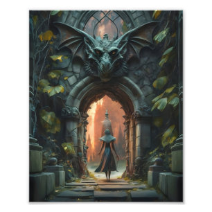 Foto Porta de Gargoyle Mística
