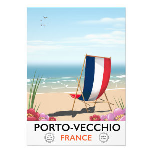 Foto Porto-Vecchio, poster de viagens de praia em Franç