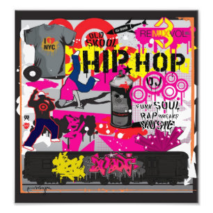 Foto Poster da arte de Hip Hop