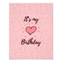 Poster de aniversário para crianças