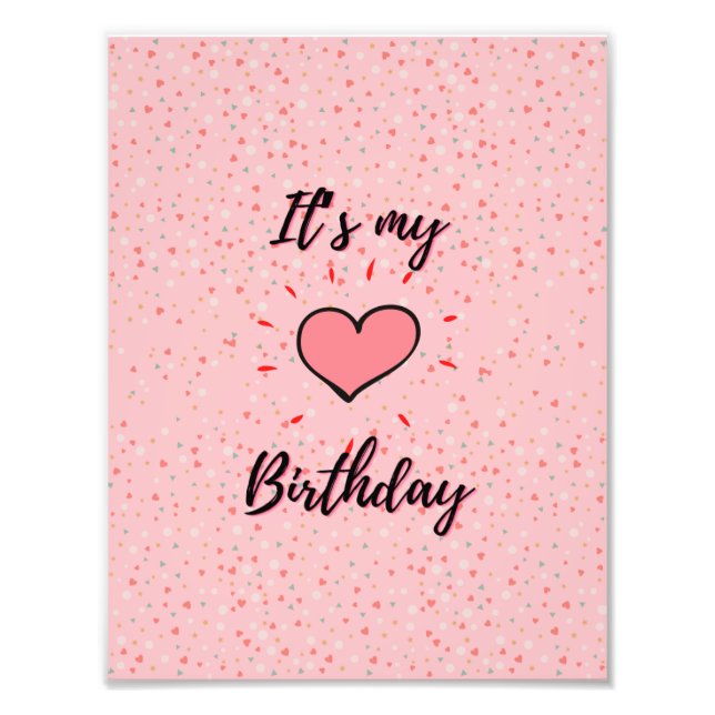 Foto Poster de aniversário para crianças (Frente)