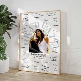 Foto Poster de Assinatura de Convidado de Graduação