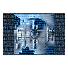 Foto Poster de criptografia digital