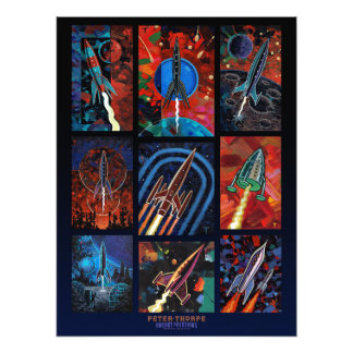 Foto Poster de dez foguetes