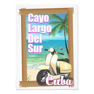 Foto Poster de férias cubanas Cayo Largo del Sur