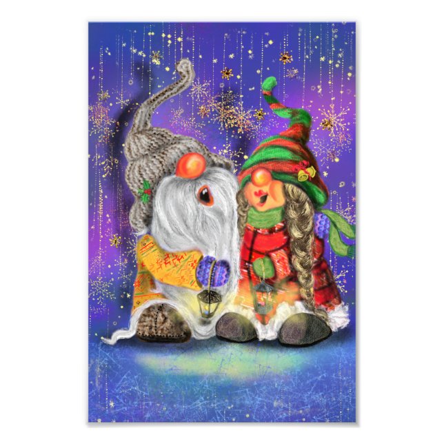 Foto Poster de Gnomos de Natal (Frente)