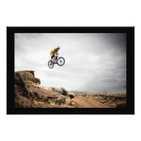 Poster de jumping BMX Biker