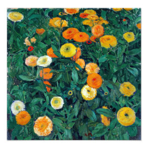 Foto Poster de Koloman Moser Marigolds