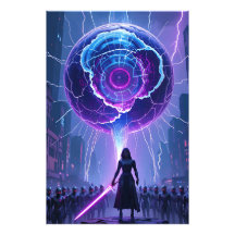 Poster de Metamorfosis Sci-Fi - Guerreiro Fúturo