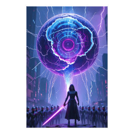 Foto Poster de Metamorfosis Sci-Fi - Guerreiro Fúturo