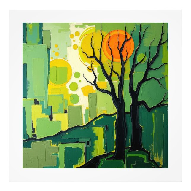 Foto Poster de Paisagem de Primavera (Frente)