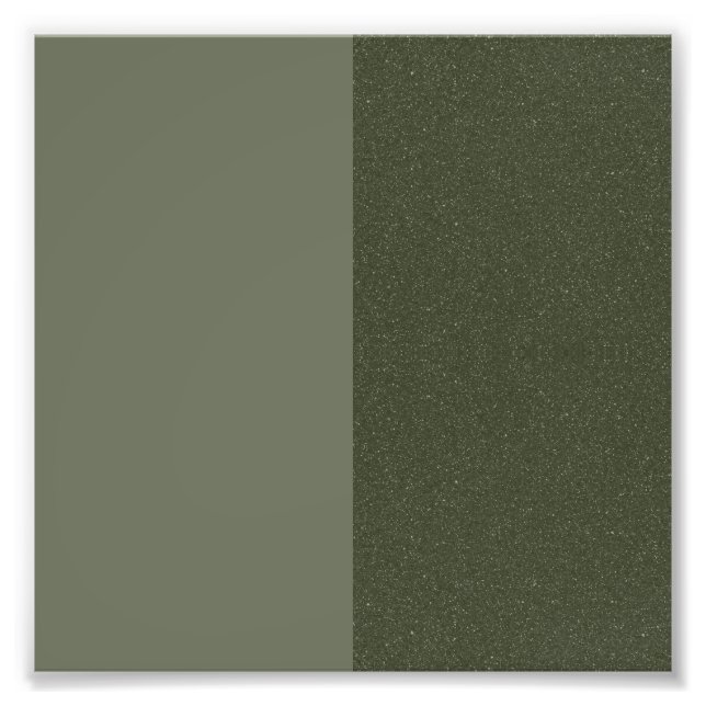 Foto Pôster de Parede Verde Musgo Divisão Vertical – Pe (Frente)