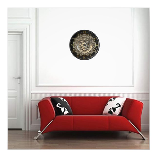 Foto poster de relógio medusa (Frente)