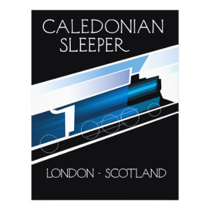 Foto Poster de viagens caledoniano de Londres Scotland