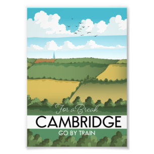 Foto Poster de viagens Cambridge Train