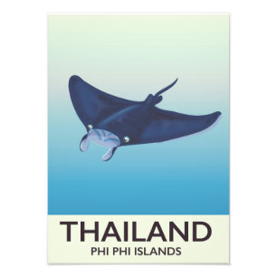 Foto Poster de viagens das Ilhas Phi da Tailândia
