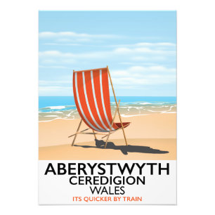 Foto poster de viagens de Aberystwyth Wales