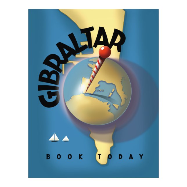 Foto Poster de viagens de Gibraltar (Frente)