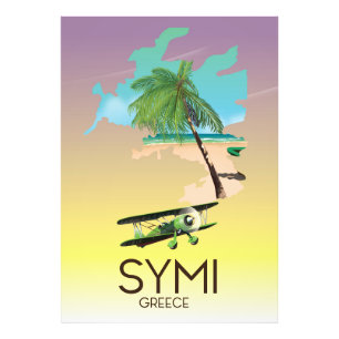 Foto poster de viagens de Grécia Simi