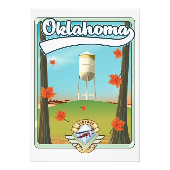 Foto Poster de viagens de Oklahoma (Frente)