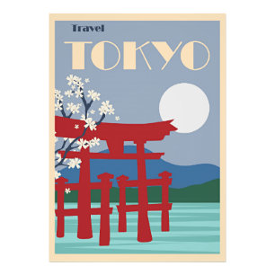 Foto Poster de viagens de Tóquio