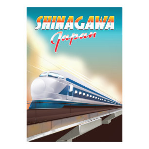 Foto poster de viagens do Japão Shinagawa.