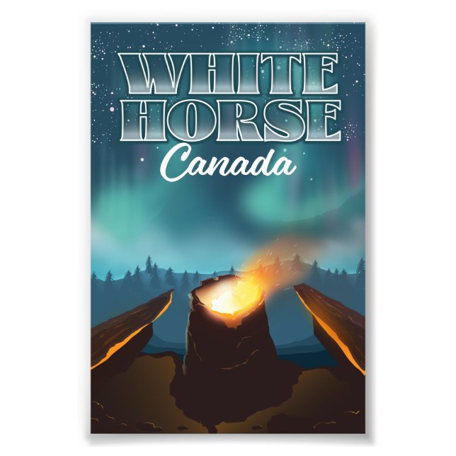 Foto Poster de viagens do White Horse Canada (Frente)