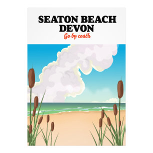 Foto Poster de viagens Dorset da praia de Seaton