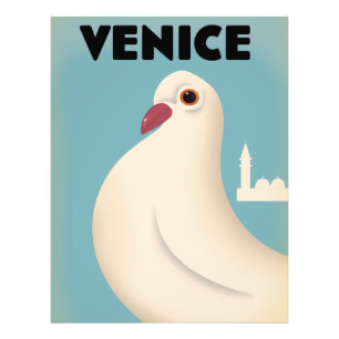 Foto poster de viagens estilo Veneza Vintage
