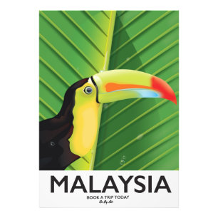 Foto poster de viagens Malásia Toucan