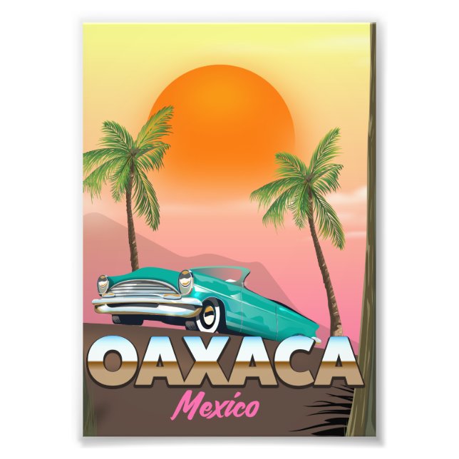 Foto Poster de viagens Oaxaca México (Frente)