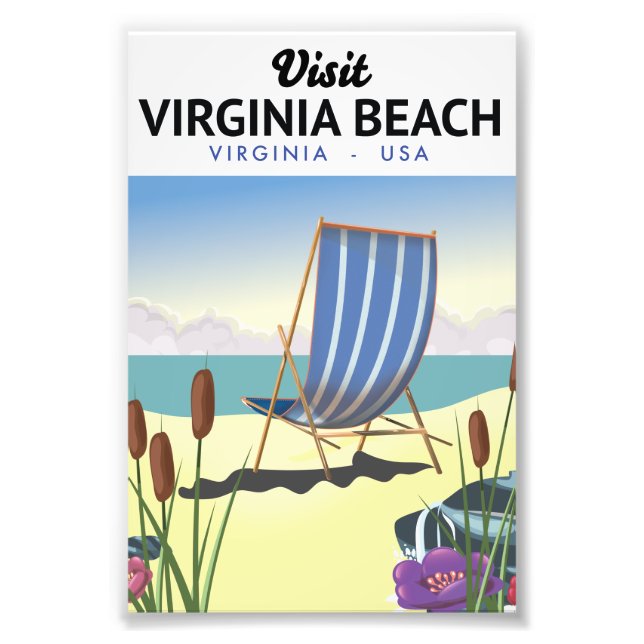 Foto Poster de viagens Virginia Beach Virginia USA (Frente)