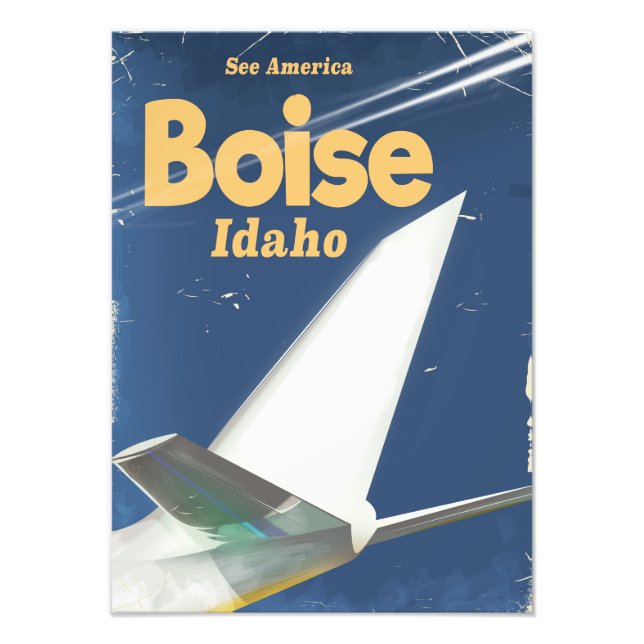 Foto Poster de voo Boise Idaho (Frente)