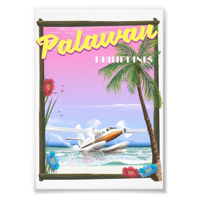 Foto Poster de voo das Filipinas Palawan (Frente)