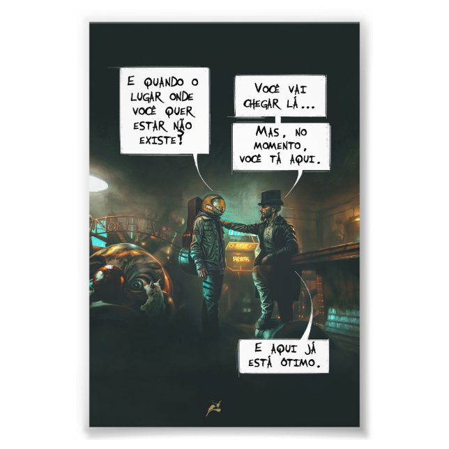 Foto Poster Extraordinário (Frase III) (Frente)