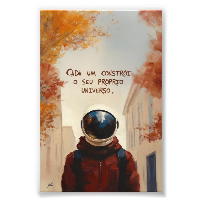 Foto Poster Outro Planeta (frase III) (Frente)