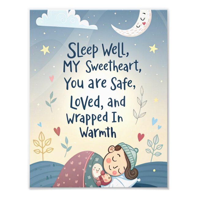 Foto Pôster Sweet Dreams Cozy Kids (Frente)
