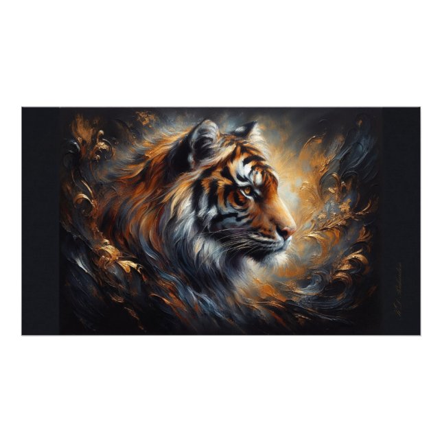 Foto Poster Tiger Wall Art (Frente)