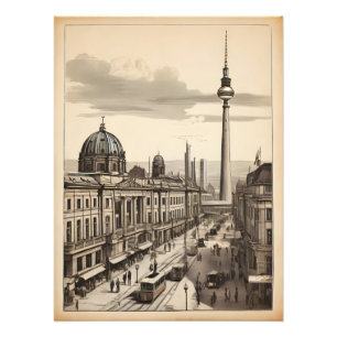 Foto Poster vintage de Berlim