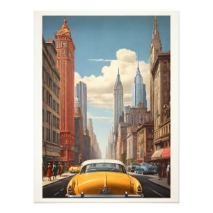 Foto Poster vintage de Nova Iorque