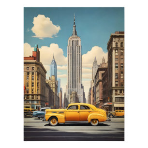 Foto Poster vintage de Nova Iorque