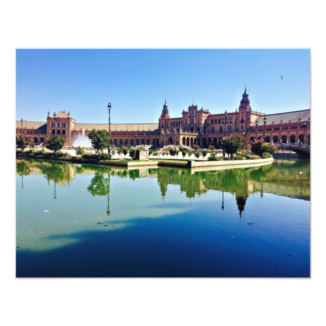 Foto Praça de Espanha Sevilha (Frente)