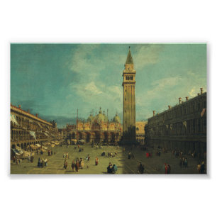 Foto Praça de São Marcos por Canaletto
