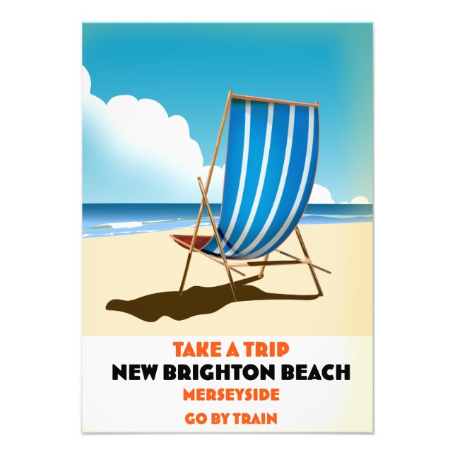 Foto Praia de New Brighton Merseyside (Frente)