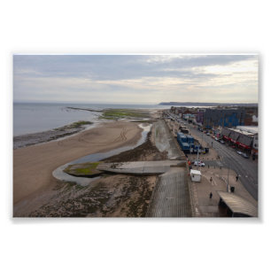 Foto Praia de Redcar a partir do Beacon