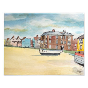 Foto Praia e Casas à Beira-Mar de Aldeburgh
