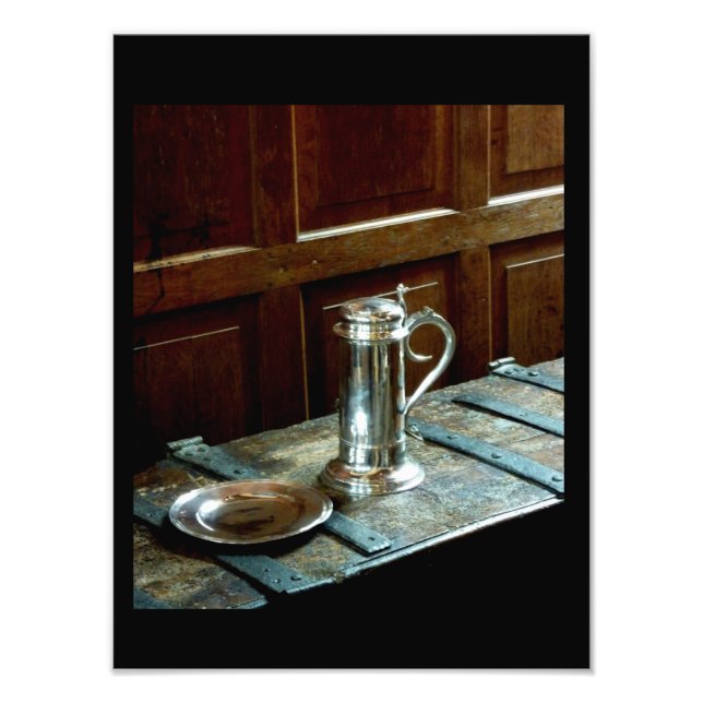 Foto Prata antiga e carvalho (2) (Frente)